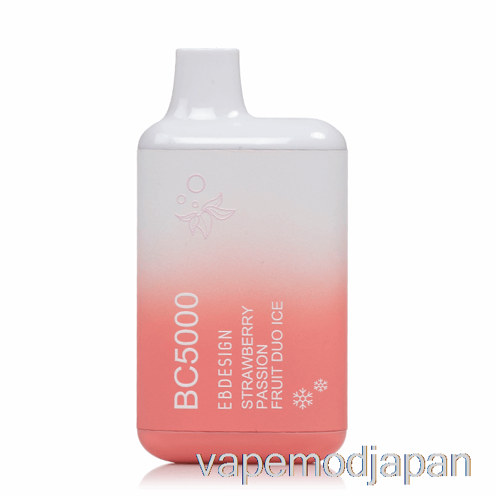 Vape Mod Bc5000 使い捨てストロベリー パッション フルーツ デュオ アイス